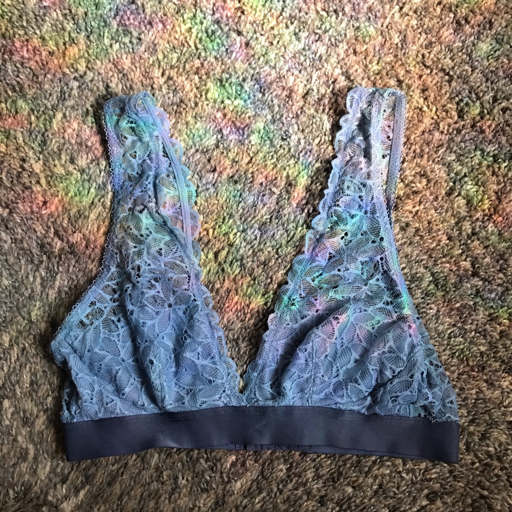 🌸BOGO🌸Aerie Blue Lace Bralette - Picture 1 of 3